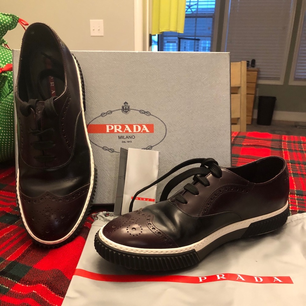 Prada mens shoe size 10